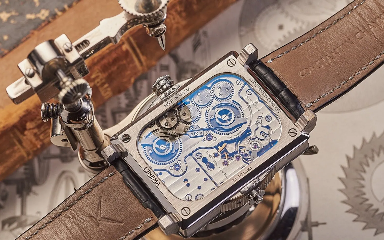Konstantin chaykin, watchmaking and wristwatch